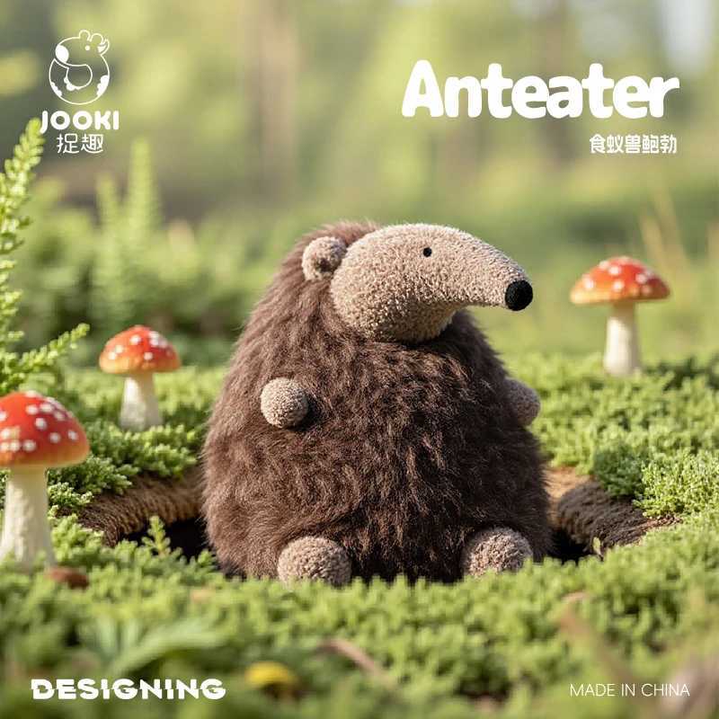 Cute Cartoon Anteater Plush Toy Adorable Bob Ultra Soft Miniature Plushie Funny LongNose Creature Gift for Kids Animal Lovers J251020