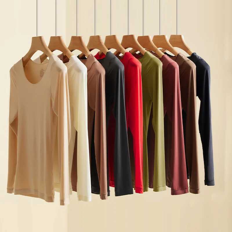 Thermal Clothing Woman For Cold Seamless Thermal Underwear Set Womens Thermal Underwear Thermal Top 2PCS Set Suit WinterT251020