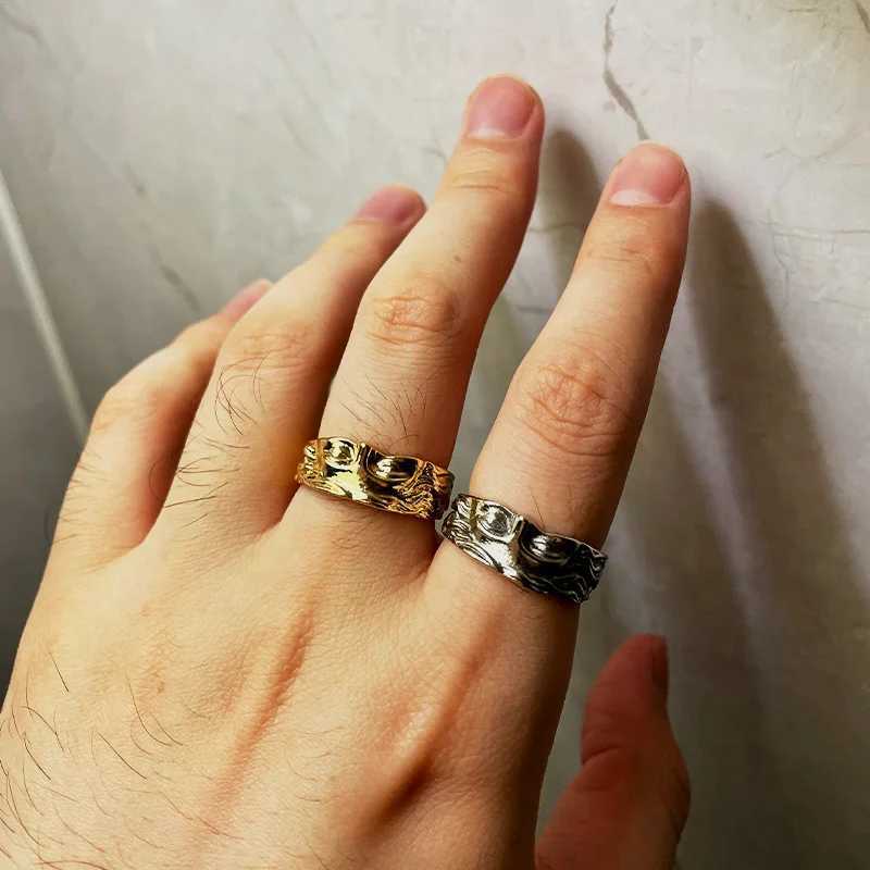 Retro Half Face Venus Ring For Men Women Greek Mythology Vintage Punk Gothic Art Open Ring Unisex Accessories Designer Jewelry J251020