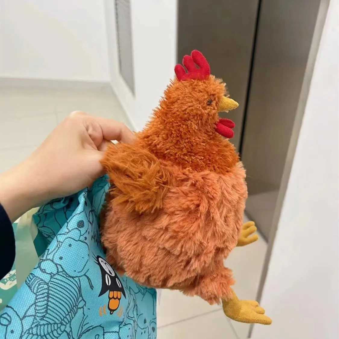 New Simulation Hen Plush Jeycat Rooster Doll Toy CeileChckn Creative Plush Childrens Gift J251020