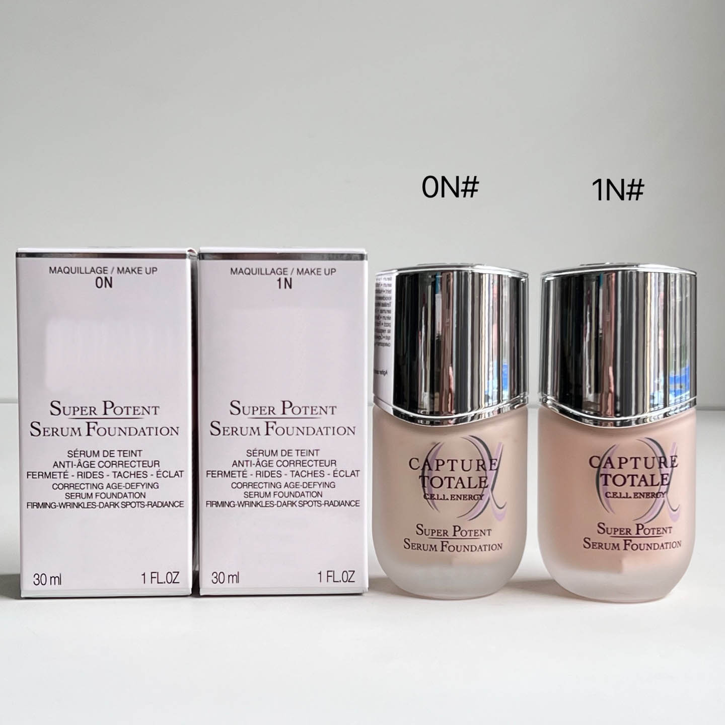 Top Quality Designer Brand New Super Potent Serum Foundation 30ml Correcting Firming Dark Spots Radiance Face Skin Care Foundation Cream