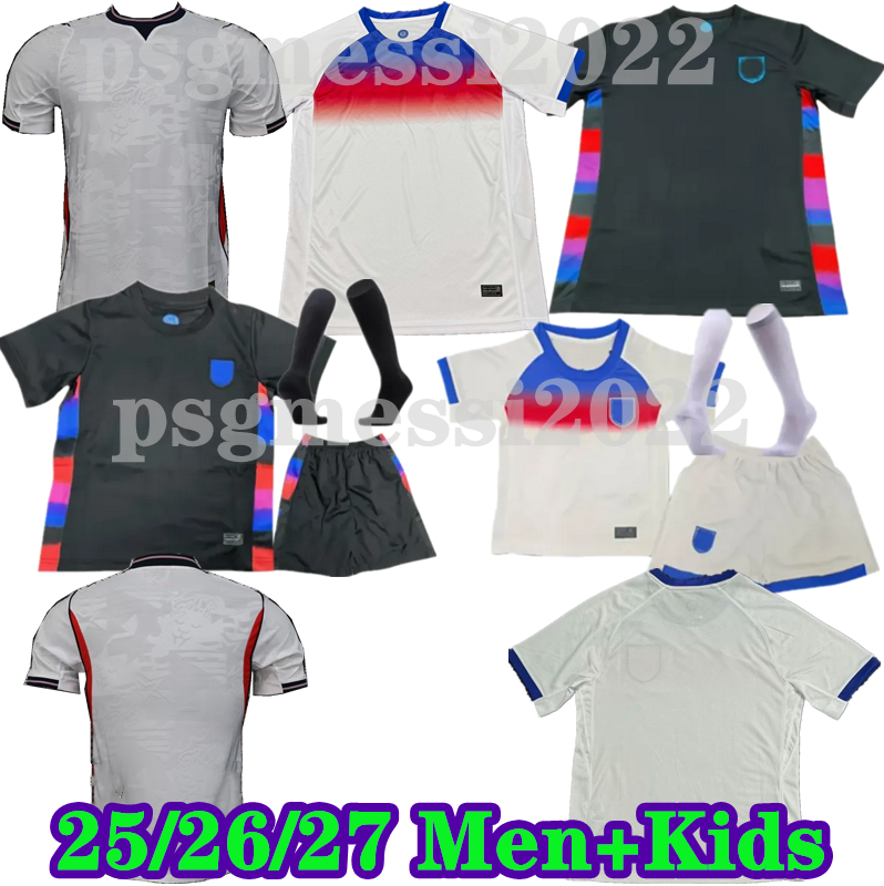 England Euro Cup 2025 2026 2027 BELLINGHAM RICE STERLING STONES GREALISH SAKA FODEN RASHFORD KANE MAINOO FODEN PALMER RICE Uniforms Men kids kit Football Shirt 2xl
