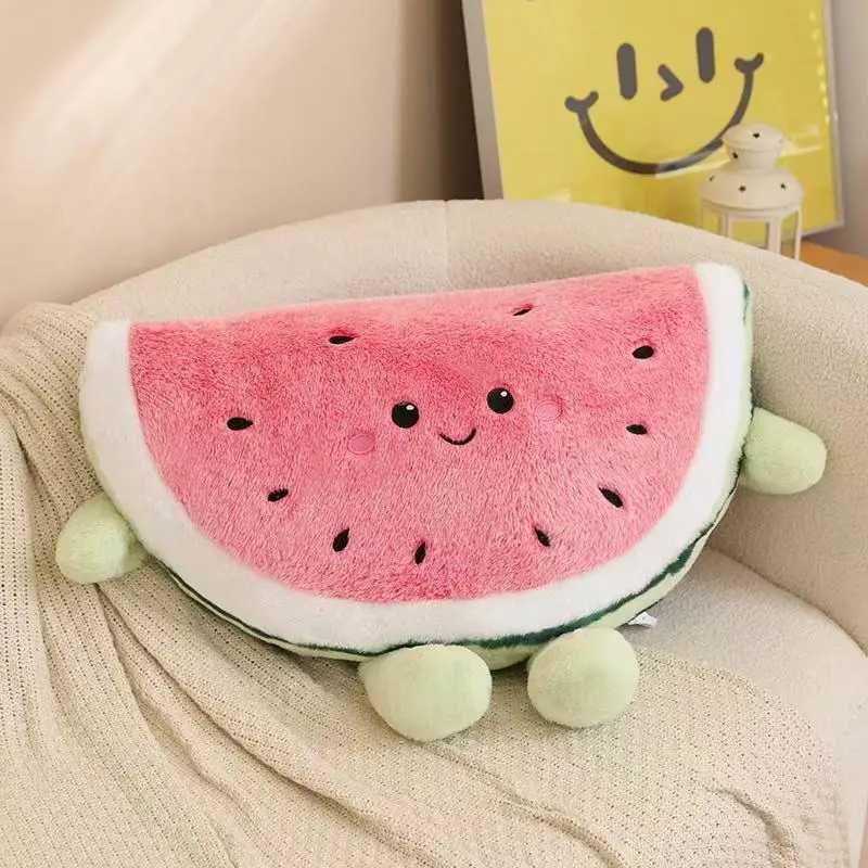 latest simulation hugging watermelon doll filled plush toy doll cartoon anime cute gift for friends fun doll J251020
