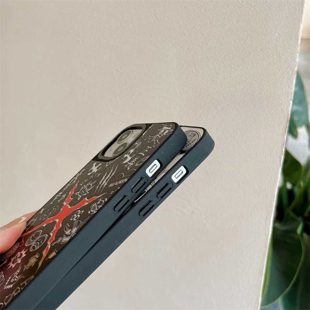 Fashion One Piece Phone Case for iPhone 17 16 15 14 13 12 11 Pro Max Hot Japan Anime Luffy Zoro Mirror Film Back Cover Z20251020