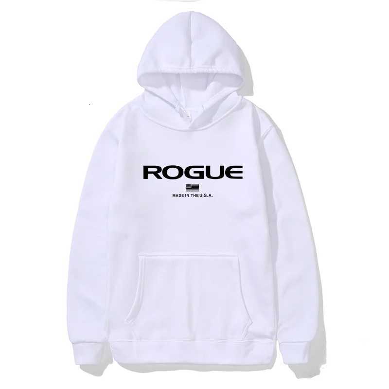 2025 Hoodie New Mens Sports Brand Rogue Fitnes Hooded Sweater Sports Cotton Fleece Men Pullovers Hip Hop hombre ropa Sweatshirt W251020