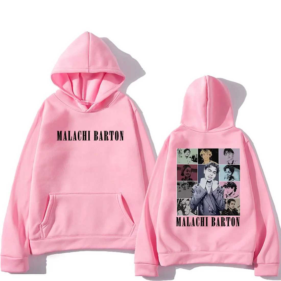 Malachi Barton Graphic Hoodie Men Womens 2025 vintage Autumn Winter Fashion pullovers Long Slve Flce hip hop gothic clothes C251020