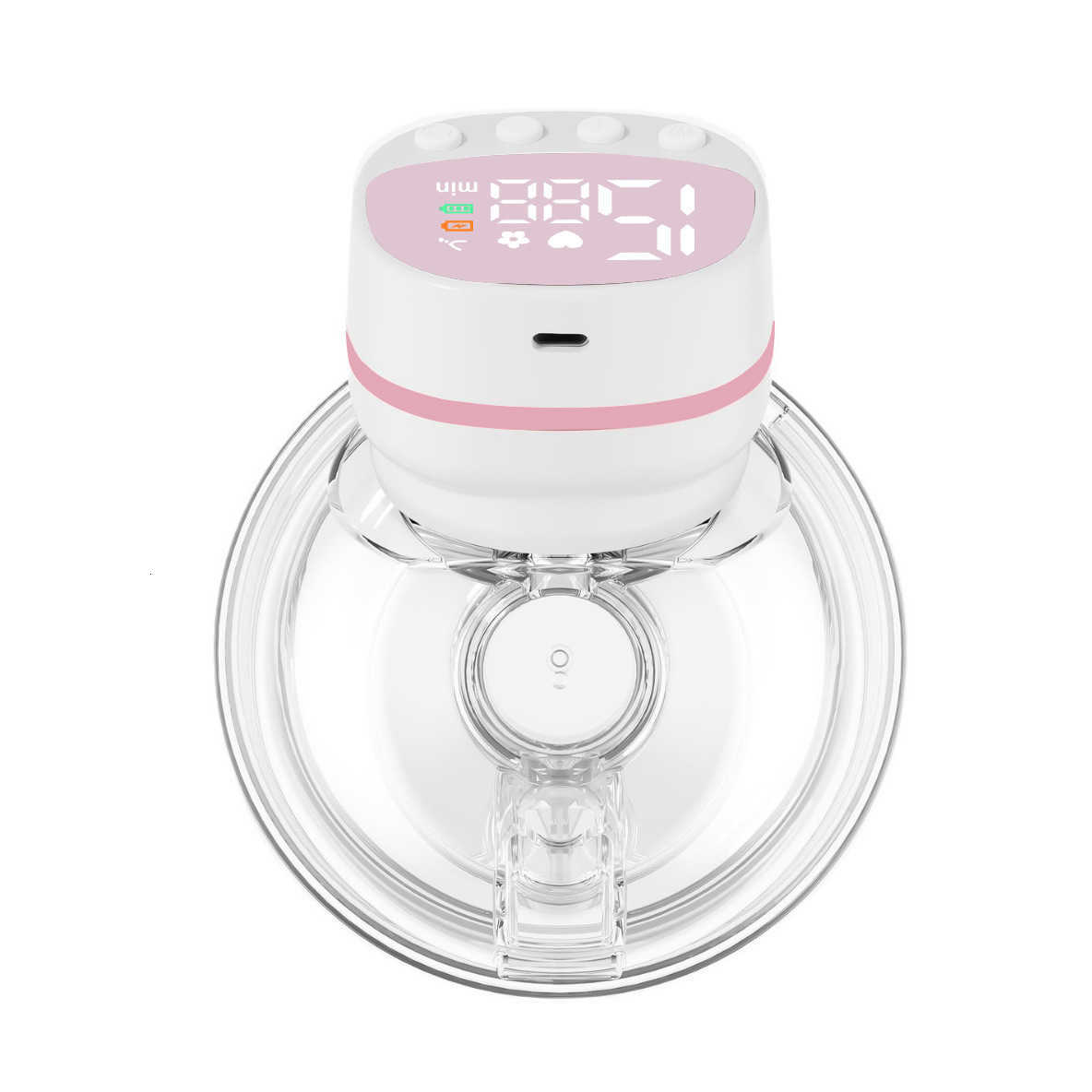 Wearable electric breast pump, hands-free, high suction, variable frequency milk collector X250724