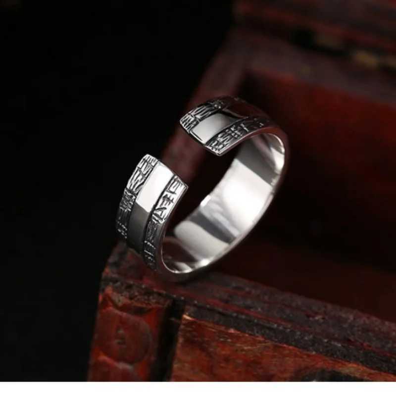 Buyee 925 Sterling Silver Female Ring Finger Golden Eye Open Ring for Men Women Fashion Party Gift Fine Jewelry Circle J251020