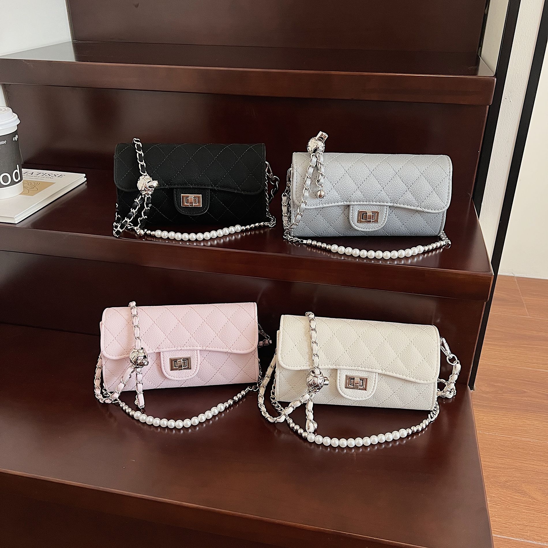 Luxury Brand Designer Bag Solid Color Underarm Bag For Women 2025 New Trendy Fashionable Single Shoulder Bag Casual Chain Crossbody Bag