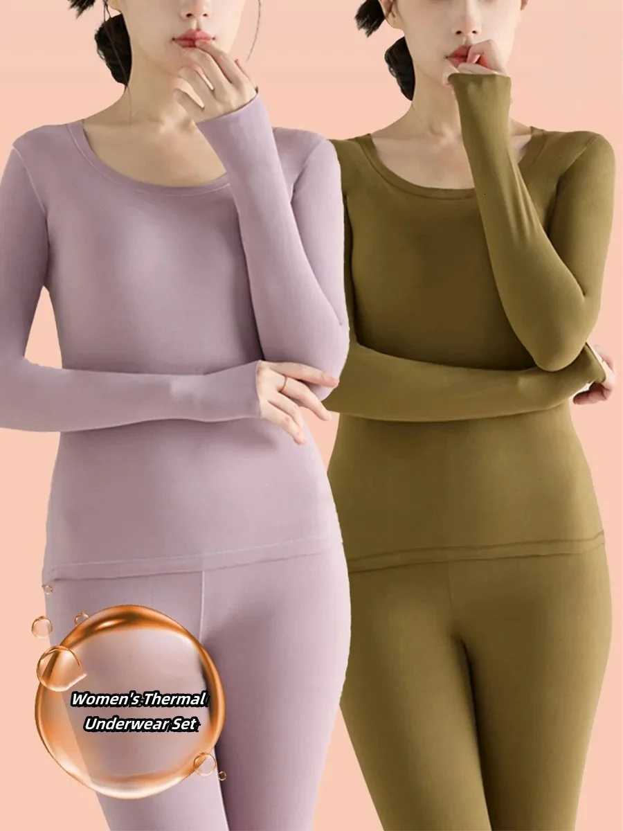 Womens thermal underwear mask beauty skin clothes muscle bottom clothes winter fall clothes fall pants womens suit botT251020