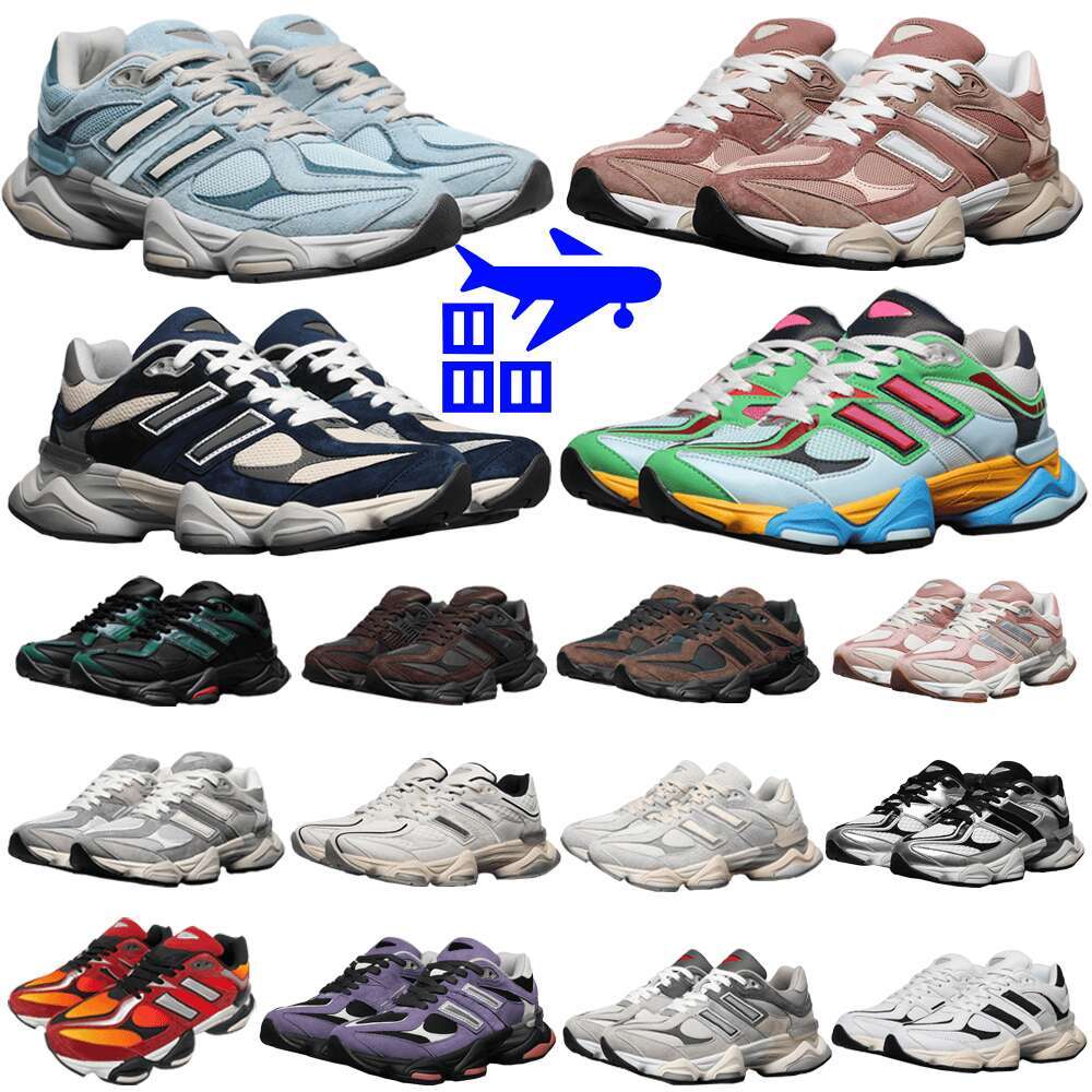 designer for men women daily outfit running 9060 shoes leather mesh Triple Black White Grey Blue Pink Green mens trainers outdoor sneakers size 36-47