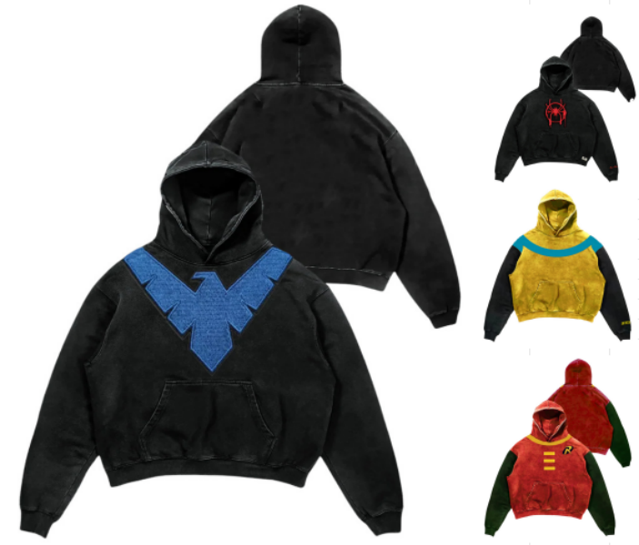 Solid-color washed hoodie and hoodie are bestsellers on Amazon's independent hoodie website