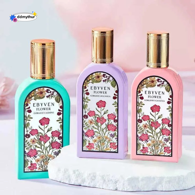 Eau De Toilette Perfume Set for Women, Floral Scent, Long-Lasting Fragrance, Blooming Water of Flowers, Valentine's Day Gift ddmythur