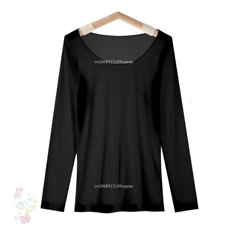 New Ultra Thin Seamless Thermal Underwear Women Winter Warm Top Constant Temperature Thermo Lingerie Thermal Clothing FemininoT251020