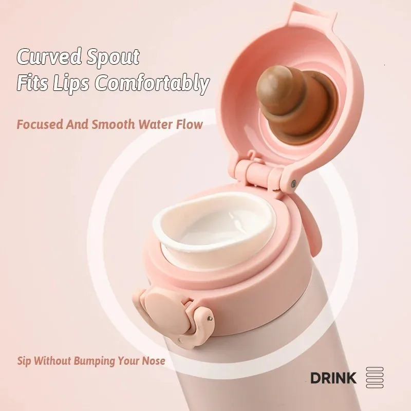 500ML Thermos Bottle Vacuum Flasks Tumbler 316 Stainless Steel Thermal Water Keep And Cold Insulated Cup Drinkware 251020 W260226