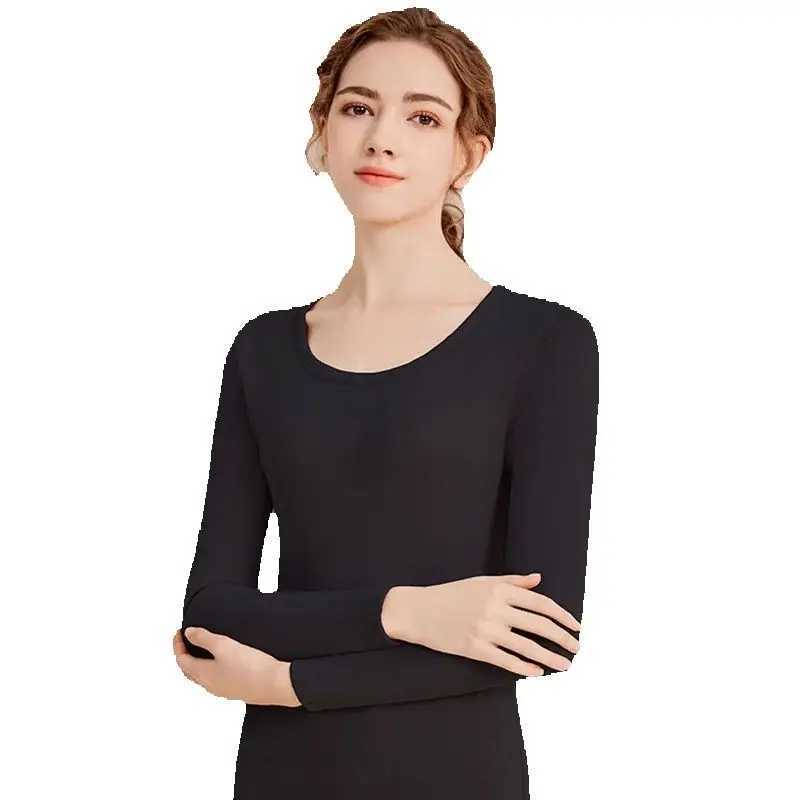 Women Thermal Soft Underwear Set Winter Clothing Professional Warm Intimates Long Johns Female Top Pants 2 Piece LingerieT251020