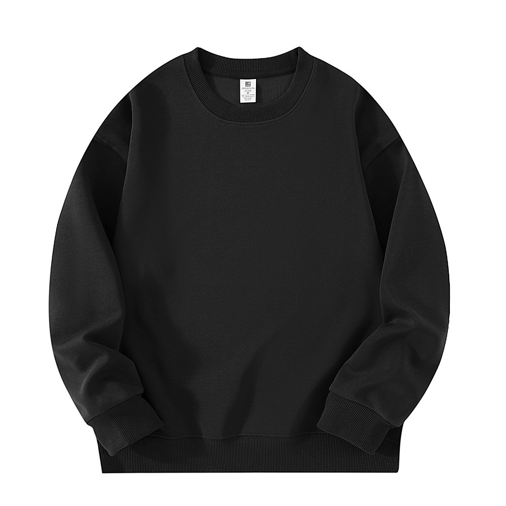 Autumn Designer Hoodie Jacket Tracksuit Men Polo Veste Coat Winter 350G Heavyweight Crew Neck Sweatshirt Long Sleeve T-shirt Unisex Solid Color Inner 