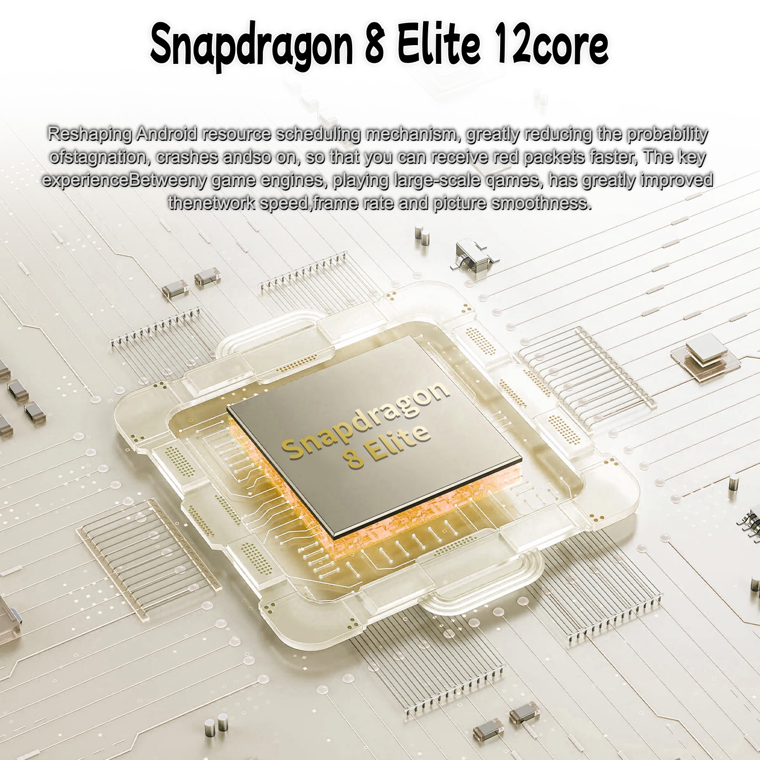 Global version S26Ultra Snapdragon 8 Elite 12-core 6.9-inch perforated screen resolution 1440*3200 5G smartphone 72MP+108MP battery 8000mah Android 15