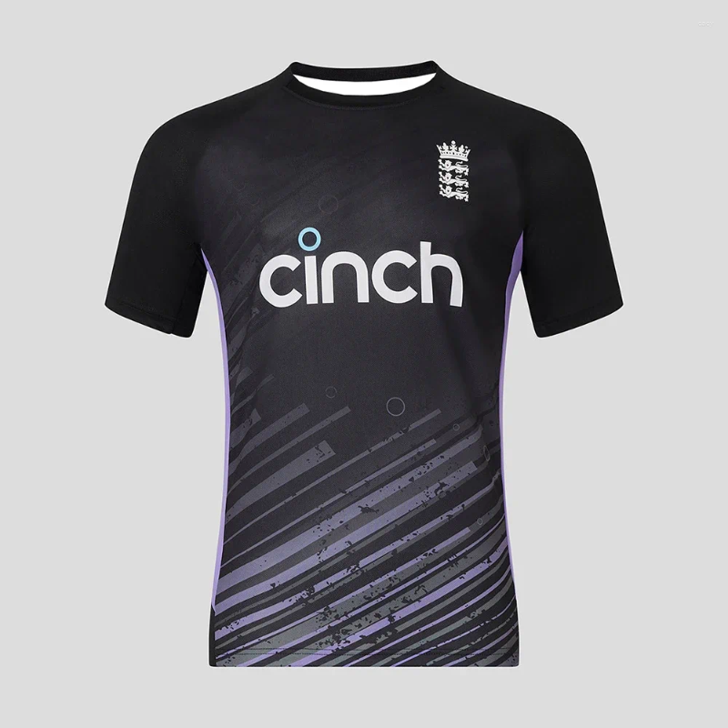 Men's T Shirts 2025 England Cricket Mens Womens Short Sleeve T-Shirt The Ashes Training Sport Tops