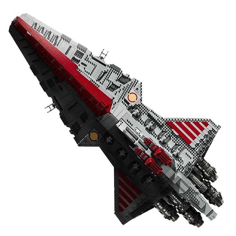 Stock NEW 75367 Biggest Venator Class Republic Attacks Cruiser Building Set Blocks Bricks Toys for Kids Birthday Gifts Decorate Z251018