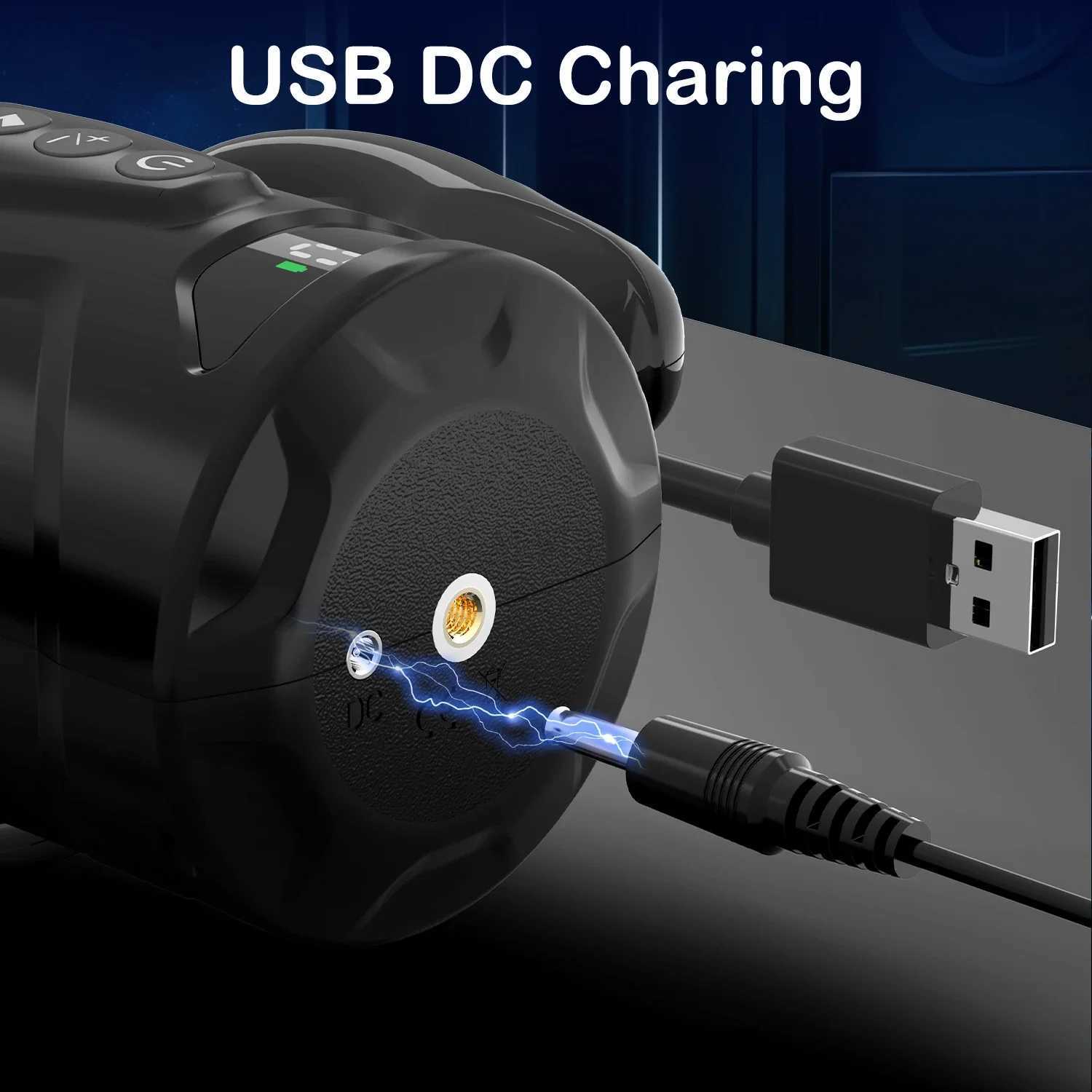 Automatic Telesic Male Masturbator 7 Thrusting Rotating Modes Pocket Pussy Blowjob Sex Mane Penis Pump Piston Mastubator W251020