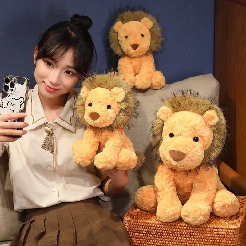 23cm Super Soft Cute Lion Plush Toys Movie Stuffed Animals Cartoon Lion Dolls Toys for Kids Room Decor Girls Boys Birthday Gifts J251020