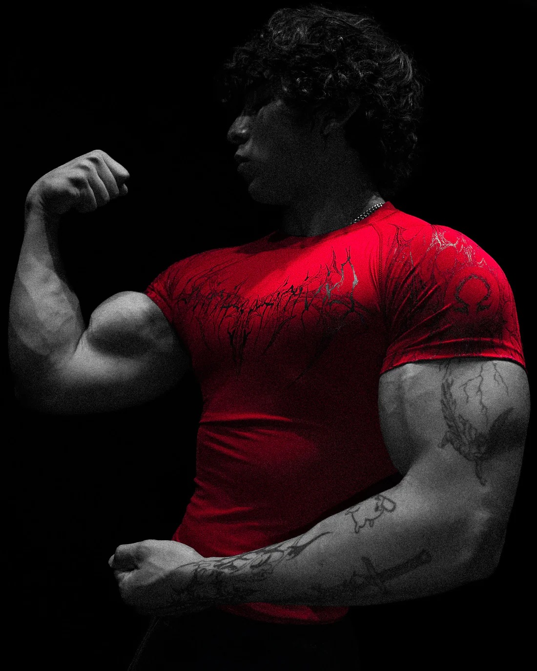 Breathedivinity New Venom Quick Dry Stretch Compression Short Sleeve Shirt Athletic Workout Top for Men & Women