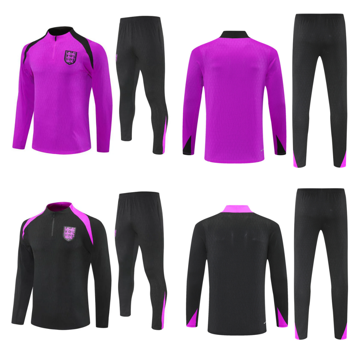 25 26 ENGLAND soccer jersey camisa de futebol Adult Kit training 2025 mans Citys HAALAND tracksuit half zip Training Suit MEN KidsLong sleeve Sportswear Football