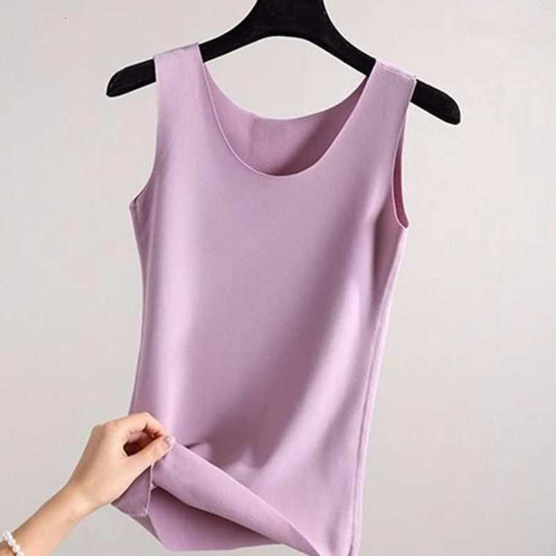 Thermal Underwear Vest Thermo Lingerie Woman Winter Clothing Comfortable Warm Top Inner Wear Thermo Shirt Ladies Undershirt NewT251020