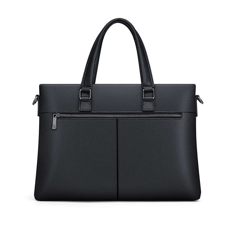 Luxury bag Briefcase Genuine Leather Men s Single Shoulder Crossbody Bag New Large Capacity Business Handbag