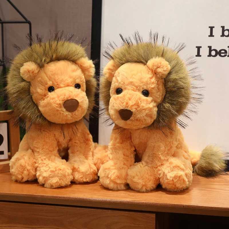 23cm Super Soft Cute Lion Plush Toys Movie Stuffed Animals Cartoon Lion Dolls Toys for Kids Room Decor Girls Boys Birthday Gifts J251020