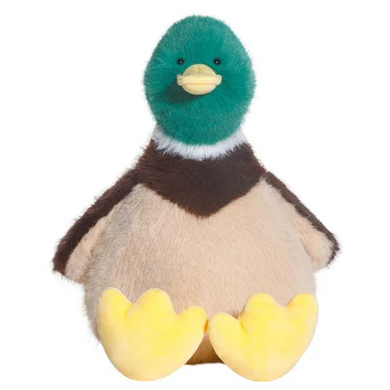 Cute Mallard Duck Stuffed Animal Plush Toy Squishy Soft Stuffed Green Duck Plushie Pillow Doll Toys Gift for Kids J251020