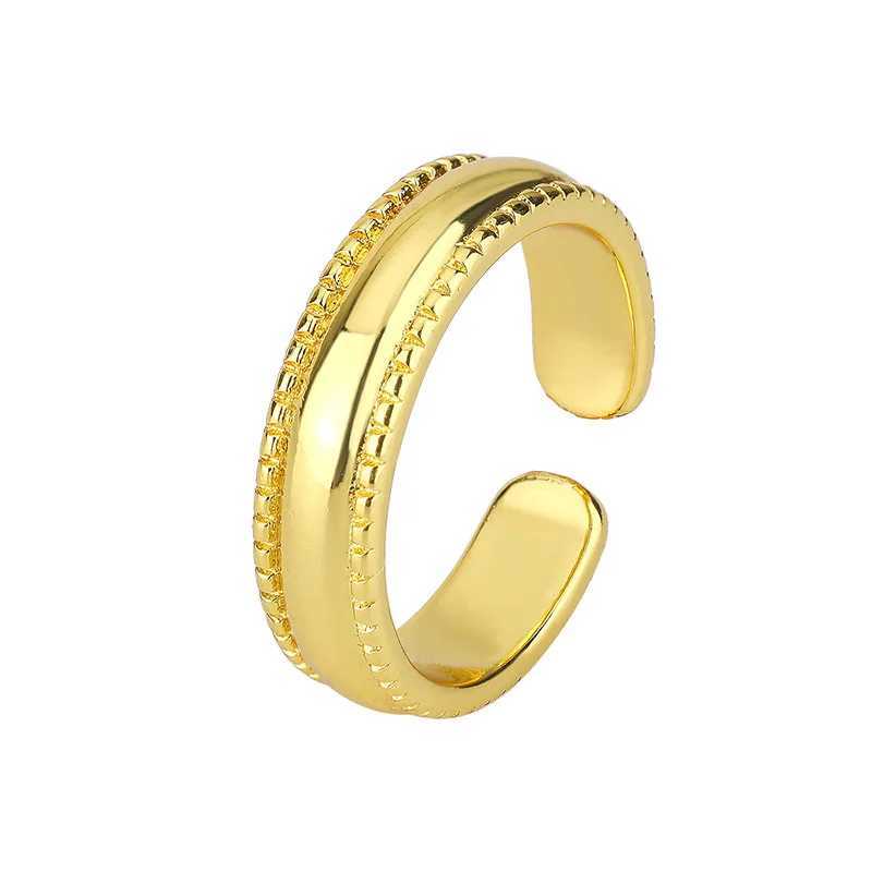 Womens Jewelry 925 Sterling Silver Simple Adjustable Rings For Women Couple High Quality Accessories Prevent Allergy J251020