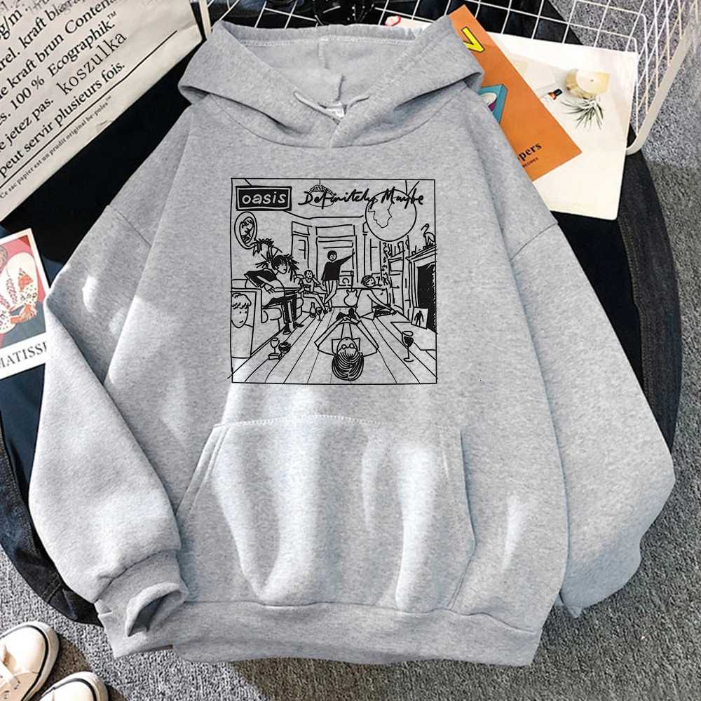 Adult Mens Harajuku Style Fashion Aesthetic Casual Hoodie Autumn and Winter Retro Daily Comfortable Loose Sporty Hoodie W251020