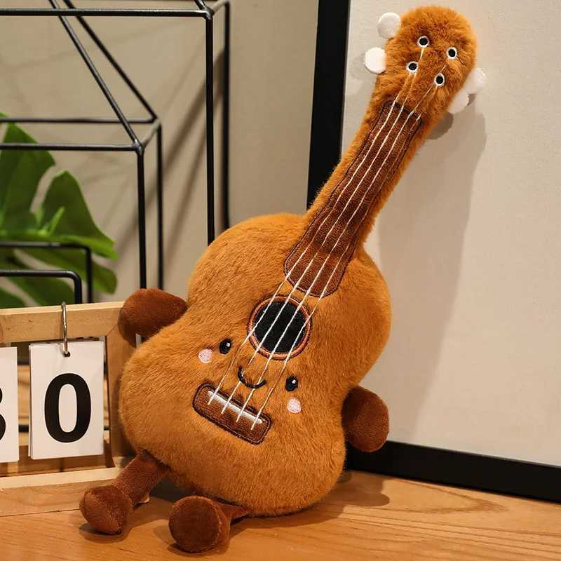 Adorable Musical Plush Toys Soft Violin Guitar Piano Round Drum Stuffed Dolls Instrument Gifts for Kids Music Lover Home Decor J251020