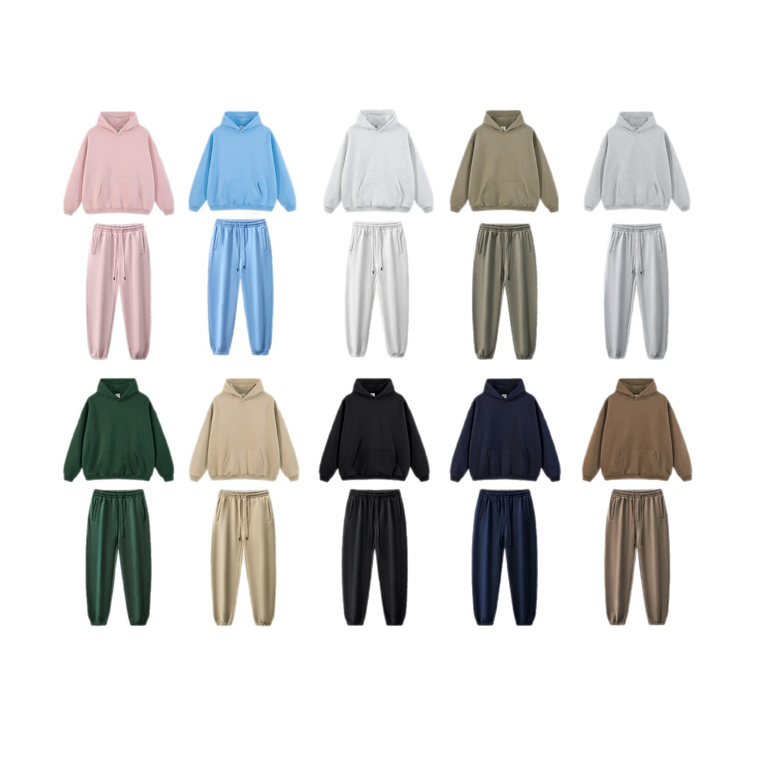 2025 Autumn Winter Cross-border American Style Designer Hoodie Jacket Tracksuit Men Polo Veste Coat Loose Fleece Hoodie Men's Oversize Street Fas