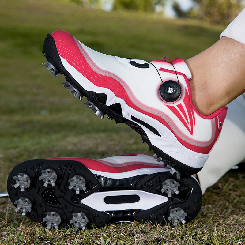 Golf Training Shoes for Men & Women Professional Grade for Outdoor Use Non-Slip Wear-Resistant, Casual Design & Comfortable Fit for All Rounds