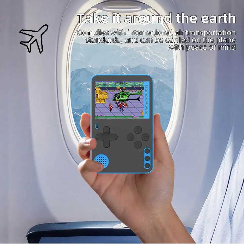 Handheld Game Console 500 Classic Games LCD Portable Retro Video Mini Game Console Rechargeable Great Gift for Kids and Adults J251120