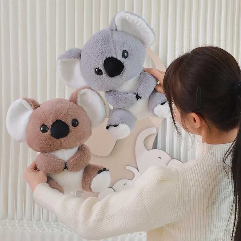 1pc 32cm40cm Lovely Simulation Koala Bear Soft Plush Toy Australia Adventure Koala Doll Stuffed Kawaii Birthday Gift J251020