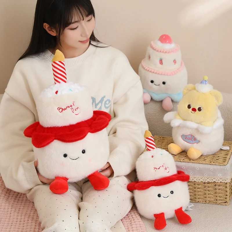 New Cartoon Egg Stuffed Toy Expression Food Bread Toast Series Breakfast Doll Fun Decoration Pillow Baby Comfort Doll Xmas Gifts J251020