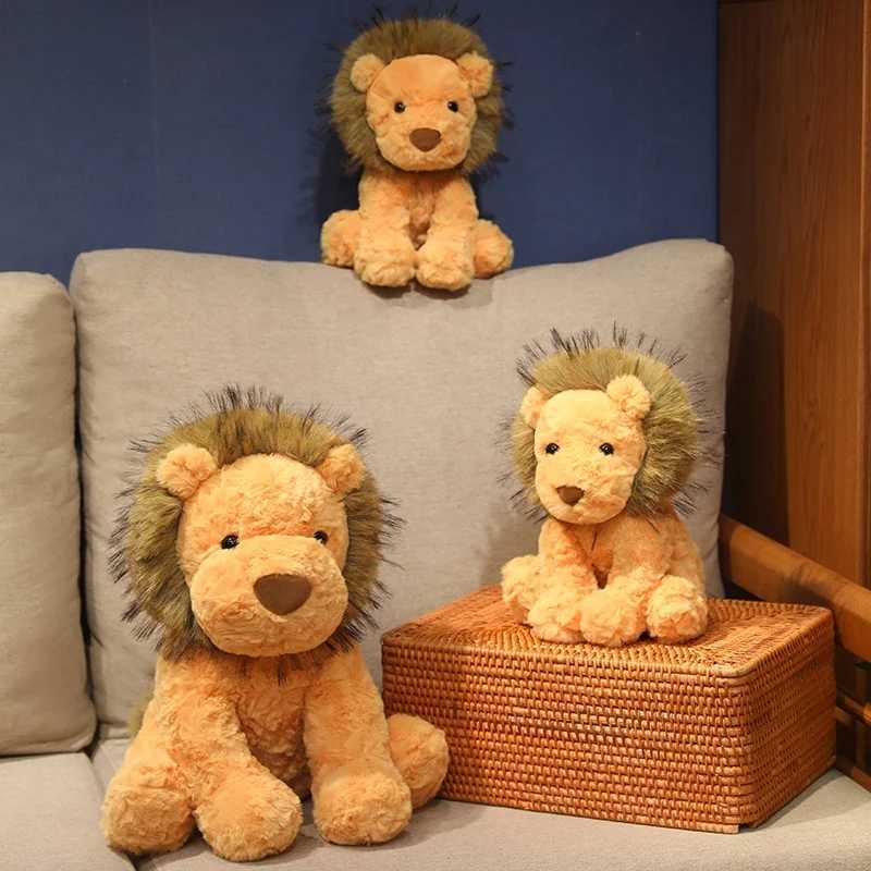 23cm Super Soft Cute Lion Plush Toys Movie Stuffed Animals Cartoon Lion Dolls Toys for Kids Room Decor Girls Boys Birthday Gifts J251020