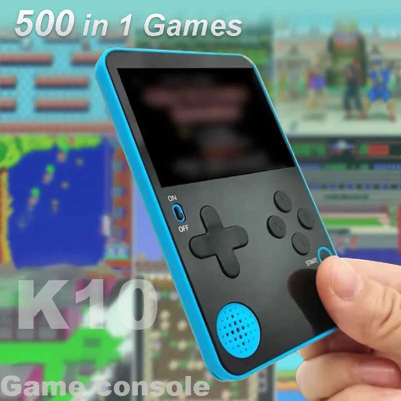 Handheld Game Console 500 Classic Games LCD Portable Retro Video Mini Game Console Rechargeable Great Gift for Kids and Adults J251120