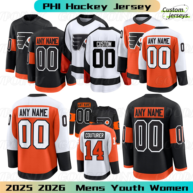 philadephia flyers hockey jersey Carter Hart Sean 39 Matvei Michkov jersey Sean Couturier 11 Travis Konecny Jersey Bobby Brink Tippett Clarke Zecras hockey jerseys