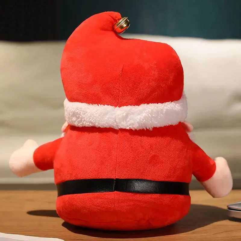 22CM Lovely Santa Claus Elk Plush Toys Stuffed Animal Doll Christmas Gifts For Home Decoration High Quality J251020