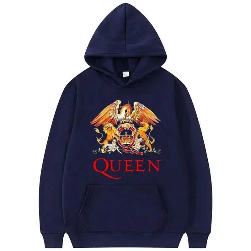 Mens fashion hoodies with Queen Rock Band prints and hiphop style mens hoodies W251020