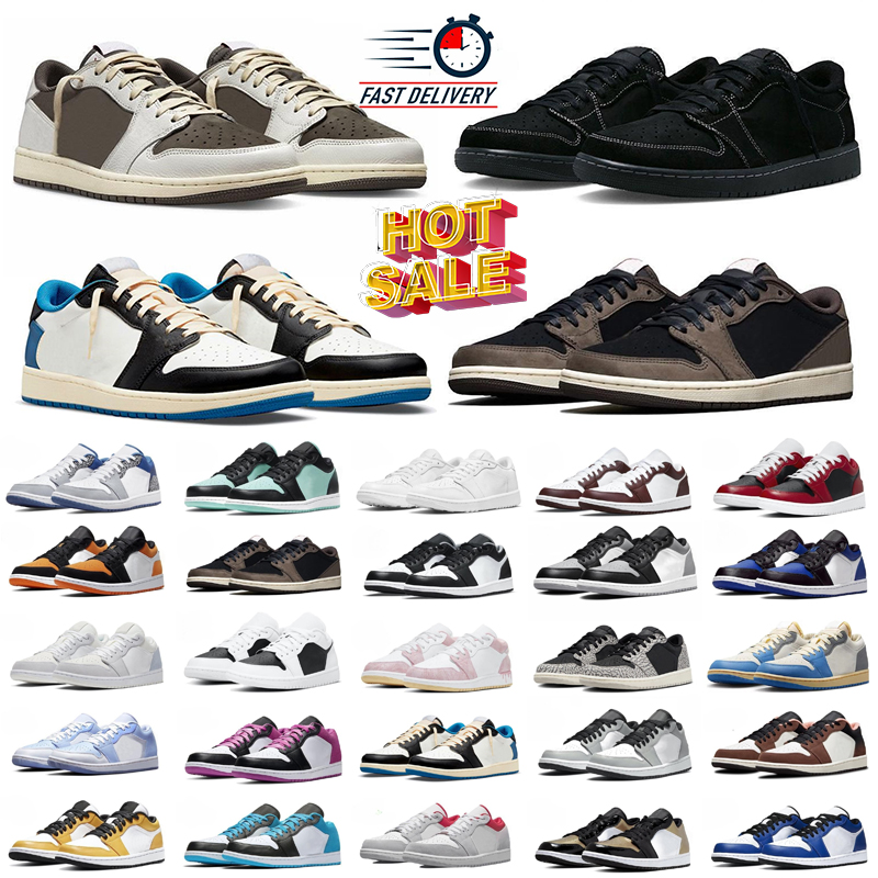 Designer for Men Women low Basketball Shoes Sneakers Black Phantom Gym Red Bred Toe Court Purple Game Royal Outdoor Sports Trainers Sneaker 36-47