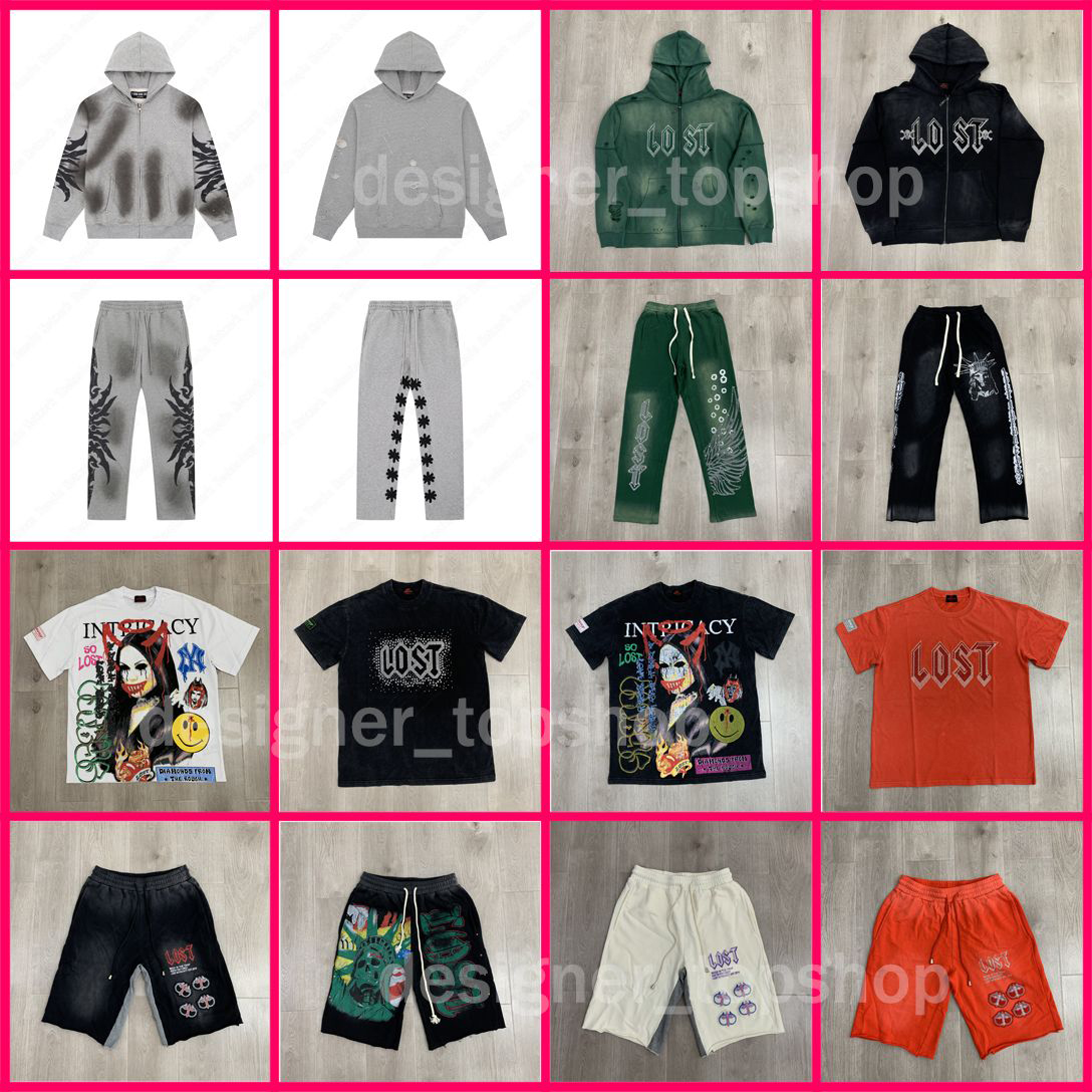 designer tshirt men Vale hoodie graphic tee for men womens hippie short sets Y2K vintage hoodies and pants streetwear washed classic men's clothing eur size s-xl 59a