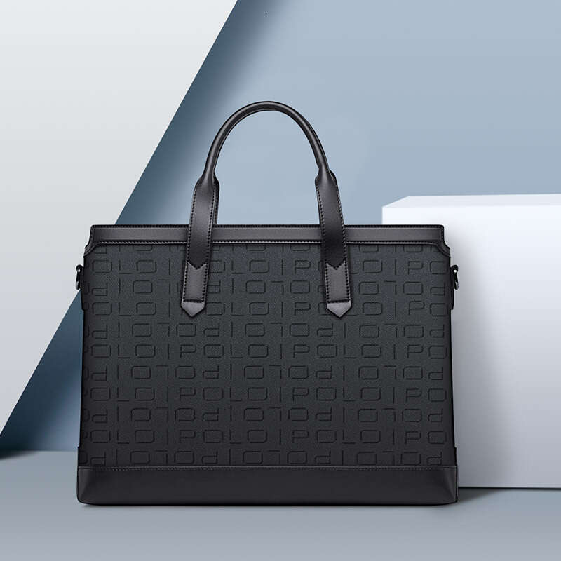 Luxury bag Men s Handheld Briefcase New Casual Business Crossbody Shoulder Laptop Bag