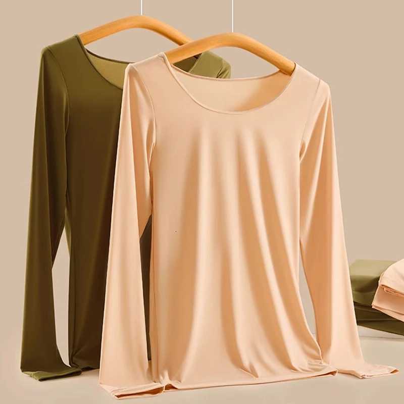 Autumn Womens Thermal Underwear Winter Clothes Seamless Thick Double Layer Warm Lingerie Women Thermal Clothing Set WomanT251020