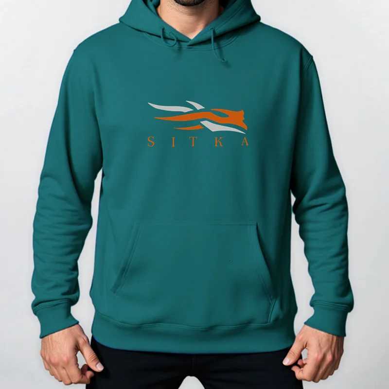 2025 New SITKA Letter Printed Sweatshirt Men Strt Oversize Autumn Hooded Hipster Soft Hoodies Hip Hop Warm Sportswears C251020
